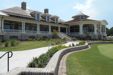 Traditional exterior home idea in Atlanta