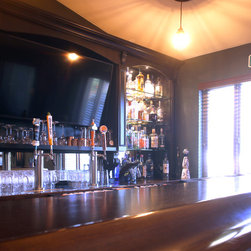 Brown Built-in Home Bar - Products