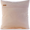 Pink Decorative Pillow Shams 24"x24" Silk, Princess Sparkle