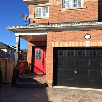 Aluminum and Tinted Glass Porch Railings - 126