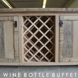 Reclaimed Wood Buffets - Indoor Pub And Bistro Tables