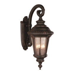 Trans Globe Lighting - Trans Globe Lighting Classical Swedish Iron Four-Light Outdoor Wall Light - Outdoor Wall Lights And Sconces