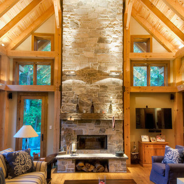 POST AND BEAM CHALET