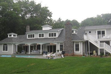 Inspiration for a timeless exterior home remodel in Baltimore