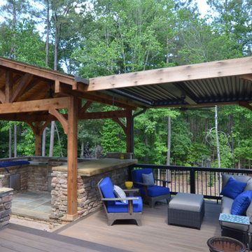 Raleigh Family Increase Function with Deck Renovation & Porch Roof Addition