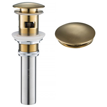 Kraus PU-11 8-5/8" Pop-Up Drain Assembly - Brushed Gold
