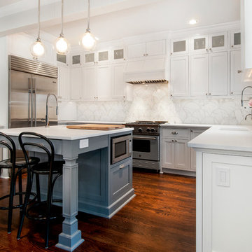 Traditional Kitchen & Living Room - Ballard