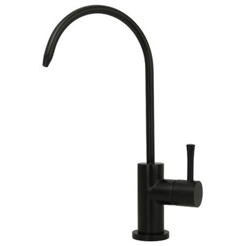 One-Handle Copper Drinking Water Filter Faucet Water Purifier Faucet, Matte Black