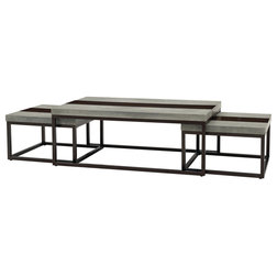 Industrial Coffee Table Sets by Lorino Home