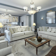 Blue Living Rooms
