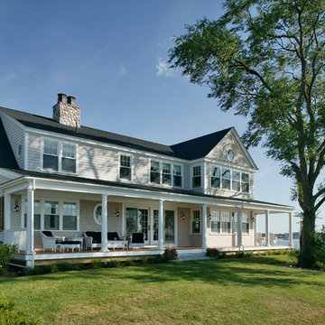 Waterfront house