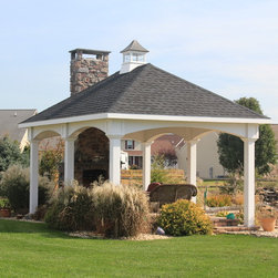 Classy Vinyl Outdoor Pavilion - Outdoor Structures