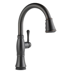 Delta Cassidy Single Handle Pull-Down Kitchen Faucet with Touch2O&reg; Technology - Kitchen Faucets