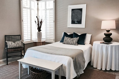 Inspiration for a transitional bedroom remodel in Phoenix