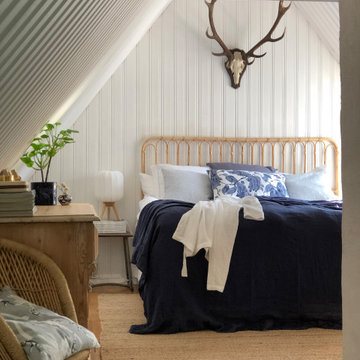Schlafzimmer Sommerhaus Südschweden