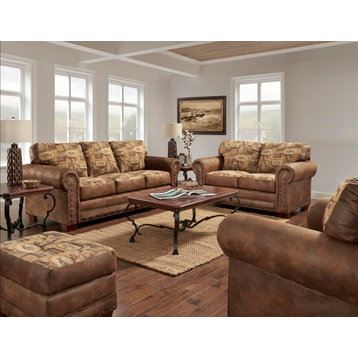 American Furniture Classics Model 8502-80 River Bend Loveseat