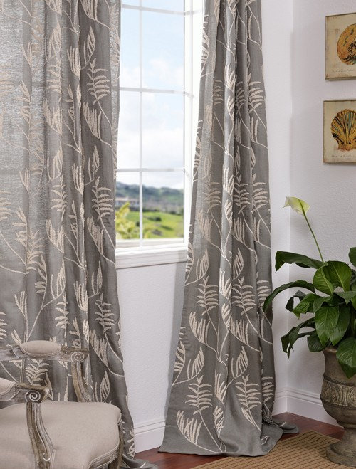 Can I use gray with dark stained trim?`