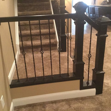 Island Lakes Traditional Finished Basement