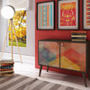 Accentuations By Manhattan Comfort Funky Avesta Side Table 2.0