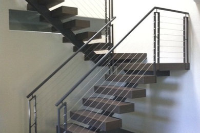 Inspiration for a staircase remodel in Dallas
