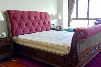 Reupholstering Sleigh Bed