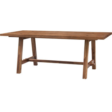 Bedford Dining Table - Brushed Brown