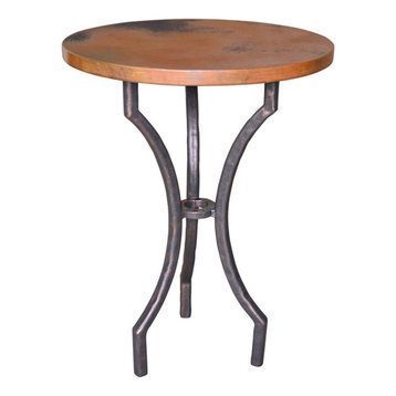 Corinthian Bar Table With 30" Coppet Top