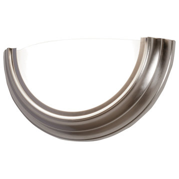 Opus 1 Light Wall Sconce, Brushed Nickel