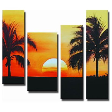 Superb Sunset, Wall Tapestry, 48"x52"