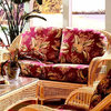 Loveseat with Cushion (Imperial Stripe Jewel (All Weather))