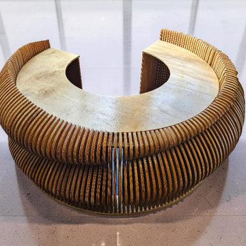 Circle Reception Desk
