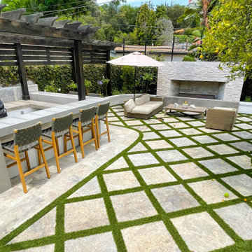 Brentwood Chic Backyard