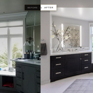 Master Bathroom Before & After • Atelier Noël
