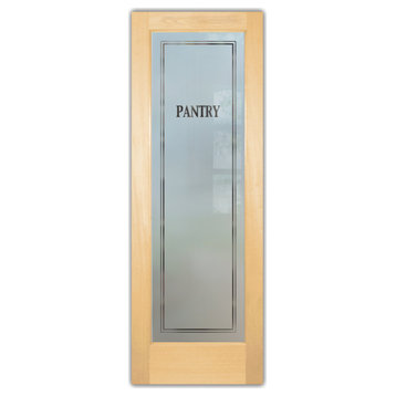 Pantry Door - Classic - Maple - 30" x 80" - Book/Slab Door