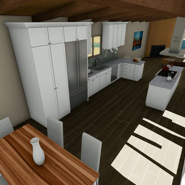 Kitchen & Loft Design | Overall View