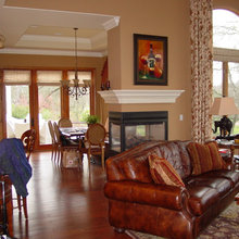 3 way fireplace