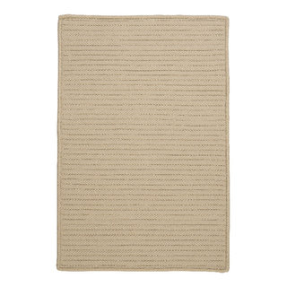Colonial Mills Simply Home Solid H182 Linen Indoor/Outdoor Area Rug ...