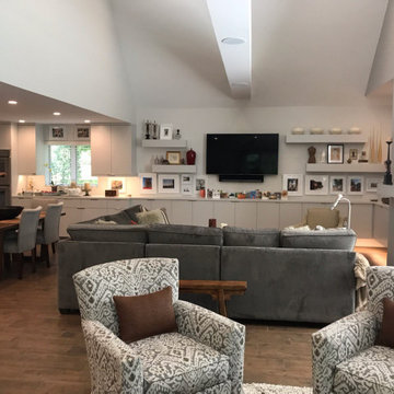 Open Plan Eclectic Living Space