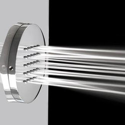 Nermin Jetted Body Showers- Set of 2 - Showerheads And Body Sprays