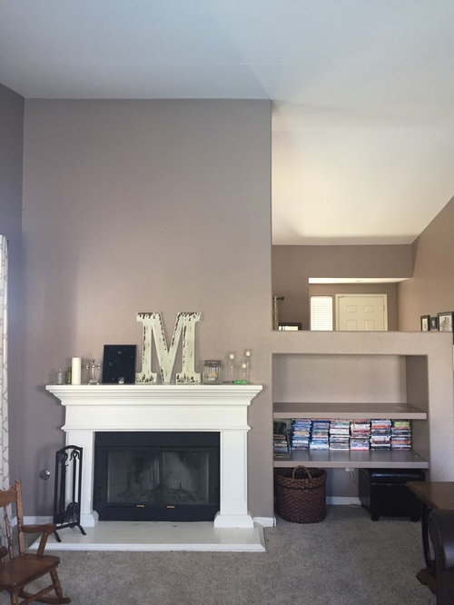 Decorating An Odd Half Wall