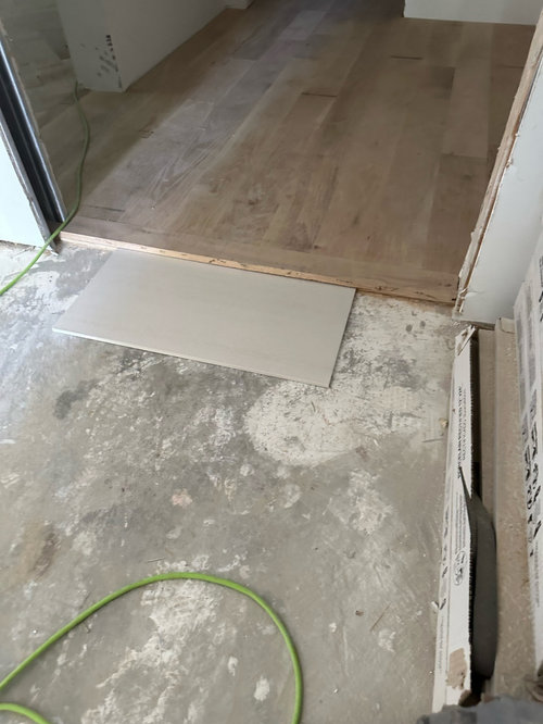 Bathroom Subfloor