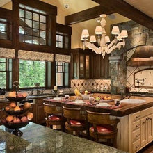Log House Kitchen