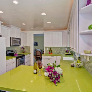 Green Quartz Countertops Houzz