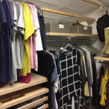 Small Master Closet Makeover