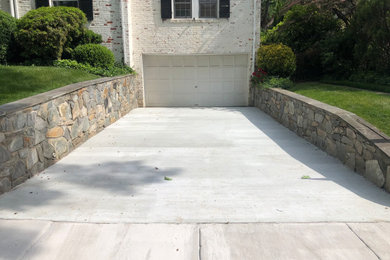 New Concrete Driveway in Spring Valley, DC