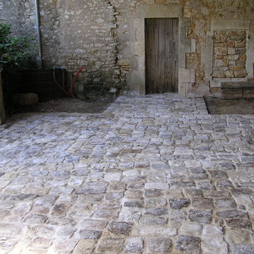 Pavage en pierre naturelle