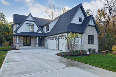 Arts and crafts exterior home photo in Chicago