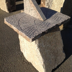 Reclaimed Granite Specialty Items - Sundials