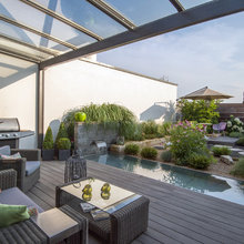 Plexiglass or Glass Overhang
