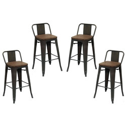 Industrial Bar Stools And Counter Stools by BRING ME HOME FURNITURE INC